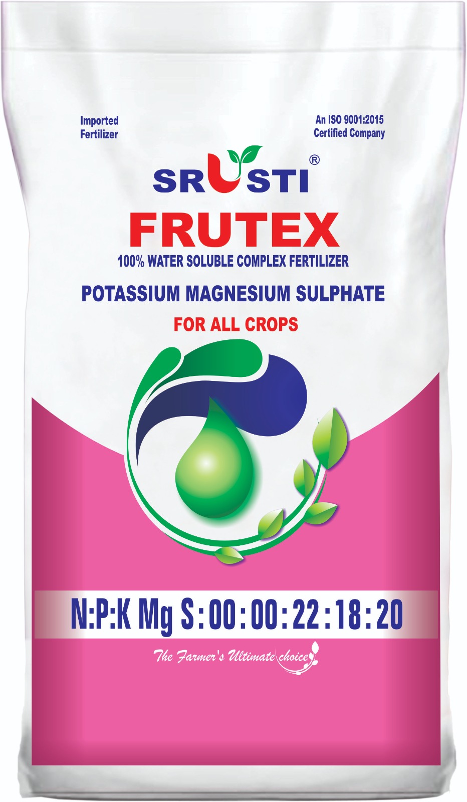 Frutex (Potassium Magnesium Sulphate - K2O-22%, MgO-18%, S-20%)
